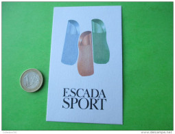 ESCADA  - Carte Parfumée - Profumeria Moderna (a Partire Dal 1961)