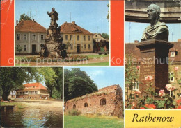 72137268 Rathenow Kurfuersten Denkmal Duncker Denkmal Waldschwimmbad Stadtmauer  - Rathenow