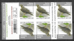 6 X Blauwe Kiekendief : Restant Boekjes Verkiezingspostzegel - 1985-.. Oiseaux (Buzin)