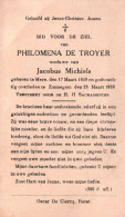 Philomena De Troyer (1849-1938) - Images Religieuses