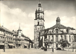 72137058 Waltershausen Gotha Marktplatz Mit Kirche Waltershausen - Sonstige & Ohne Zuordnung