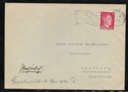 193) 1959 Norvegia 150° Anniversario Della Reale Società Dell'Agricoltura La Serie Su Busta Vg Tønsberg Monaco Germania - Cartas & Documentos