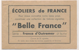 CA-175: FRANCE:  20 Vignettes** Séparées En Blocs De 4, Bandes ...du Carnet "France D'Outremer, 3ème Feuille" - Turismo (Viñetas)