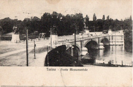 TORINO - PONTE MONUMENTALE - F.P. - Bridges