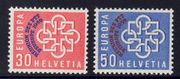 Suisse // Schweiz // Switzerland //  1950-1959 // Europa, Conférence De Montreux No. 349-350 Timbre Neuf** MNH - Nuovi