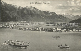 72136643 Rottach-Egern Am Tegernsee Panorama Bootspartien Rottach-Egern - Other & Unclassified