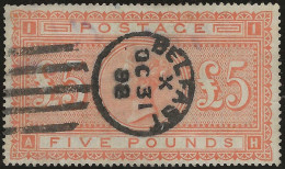 Great  Britain     .   Yvert   46 (2 Scans)  .   1882     .  O      .     Cancelled - Usados