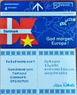 Denmark Telefoonkaart PTT Telecom Mint Certificate 303L - Collections