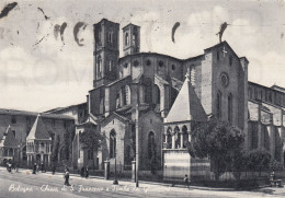 CARTOLINA  C17 BOLOGNA,EMILIA ROMAGNA-CHIESA DI S.FRANCESCO E TOMBE DEI GLOSSATORI-CULTURA,BELLA ITALIA,VIAGGIATA 1955 - Bologna