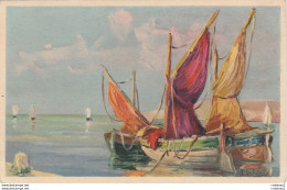 Bateaux De Pêche Illustrateur ? N°402 Imprimée En Suisse Editions STAHLI - Fishing Boats