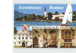 72136262 Ossiachersee Stiftskirche Details Carinthischer Sommer Ossiach - Sonstige & Ohne Zuordnung