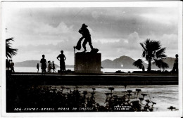 Carte Photo - SANTOS - BRASIL - PRAIA DO IMBARÉ - São Paulo