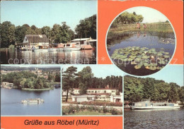 72136037 Roebel Mueritz Gaststaette Seglerheim Seerosenteich FDGB Urlaubersiedlu - Other & Unclassified