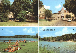 72136004 Wesenberg Mecklenburg Strandcafe Mittelstrasse Freibad Grosser Weissers - Other & Unclassified