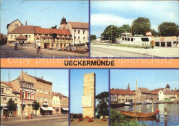 72135994 Ueckermuende Mecklenburg Vorpommern Ueckerbruecke Hafen Karl Marx Platz - Sonstige & Ohne Zuordnung
