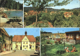 72135982 Rastenberg Schwimmbad Uebersicht Rathaus Bungalow Siedlung Rastenberg - Autres & Non Classés