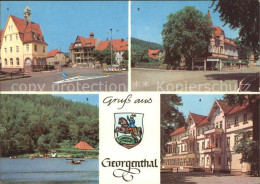 72135963 Georgenthal FDGB Heim Cafe Hammerteich Kurhotel Wappen Georgenthal - Autres & Non Classés