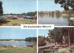 72135953 Gruenheide Mark Altbuchhorst Anlegestelle Peetzsee Fangschleuse Werlsee - Grünheide