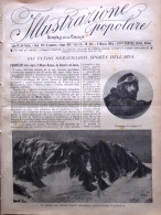 L'Illustrazione Popolare 5 Marzo 1914 Parmelin Aviazione Commedia Korner Albania - Andere & Zonder Classificatie