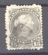 Canada  :  Yv  25  (o) - Used Stamps