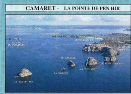 *CPM - 29 - Presqu'ile De CROZON - La Pointe De Pen-Hir Et La Pointe Du Toulinguet - Crozon