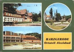 72135764 Alexisbad Harz Hotel Cafe Ferienheim Geschwister Scholl Kreisstrasse Al - Harzgerode