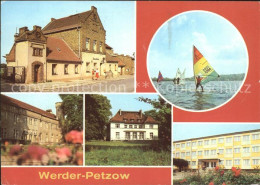 72135762 Petzow Gaststaette Windsurfing Schwielochsee Schule Ernst Schneller Erh - Autres & Non Classés