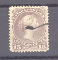 Canada  :  Yv  26  (o) - Used Stamps