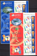 Japan 2002 Football Soccer World Cup Set Of 13 Sheetlets MNH - 2002 – Corée Du Sud / Japon