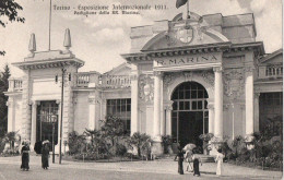 ESPOSIZIONE DI TORINO - 1911 - PADIGLIONE DELLA RR. MARINA - F.P. - Exhibitions