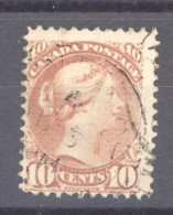 Canada  :  Yv  34  (o) - Used Stamps