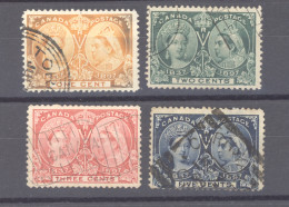 Canada  :  Yv  39-42  (o) - Used Stamps