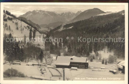 72135523 Oberaudorf Alpengasthof Tatzelwurm Im Winter Oberaudorf - Otros & Sin Clasificación