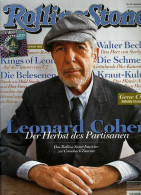 Rolling Stone Magazine Germany 2008-09 Leonard Cohen Gene Clark Kings Of Leon - Unclassified