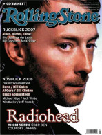 Rolling Stone Magazine Germany 2008-01 Radiohead Thom Yorke Bruce Springsteen - Unclassified