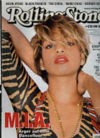 Rolling Stone Magazine Germany 2007-09 MIA Maya Arulpragasam ACCEPTABLE - Unclassified