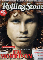 Rolling Stone Magazine Germany 2007-04 Jim Morrison Ry Cooder Cocorosie Klaxons ACCEPTABLE - Unclassified