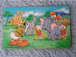 DISNEY - JAPAN - H194 - ELEPHANT - ZEBRA - GIRAFFE - Disney