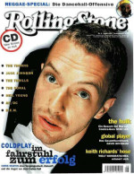 Rolling Stone Magazine Germany 2003-08 Coldplay Keith Richardss The Hulk - Unclassified