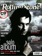 Rolling Stone Magazine Germany 2003-06 Eddie Vedder Pink Floyd Radiohead - Unclassified