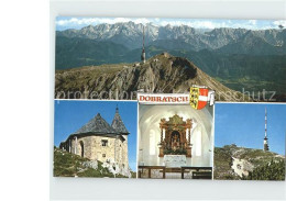 72135458 Dobratsch Kaernten Sendeturm Des Oesterr Rundfunks Dt Kirche Altar Juli - Sonstige & Ohne Zuordnung