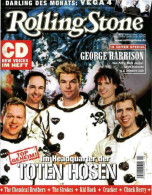 Rolling Stone Magazine Germany 2002-02 Toten Hosen George Harrison Vega 4 - Unclassified