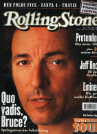 Rolling Stone Magazine Germany 1999-06 Bruce Springsteen Jeff Beck Eminem VERY GOOD - Non Classés