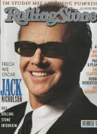 Rolling Stone Magazine Germany 1998-04 Jack Nicolson  - Non Classés