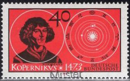 GERMANY(1973) Copernicus. MUSTER (specimen) Overprint. Scott No 1104. - Altri & Non Classificati