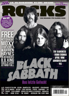 Rocks Magazine Germany 2015 #47 Black Sabbath Free Moxy Warren Haynes Jethro Tull - Non Classés