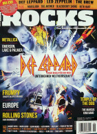 Rocks Magazine Germany 2016 #55 Deff Leppard Frumpy Europe Rolling Stones - Sin Clasificación