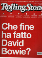 Rolling Stone Magazine Italy 2012 #103 David Bowie Chris Cornell Skrillex - Unclassified