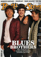 Rolling Stone Magazine Italy 2008 #55 Mick Keith Jack White Coldplay Rage Against - Sin Clasificación
