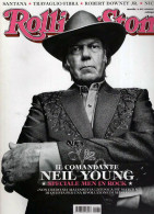 Rolling Stone Magazine Italy 2010 #84 Neil Young Santana Robert Downey Jr.  - Unclassified